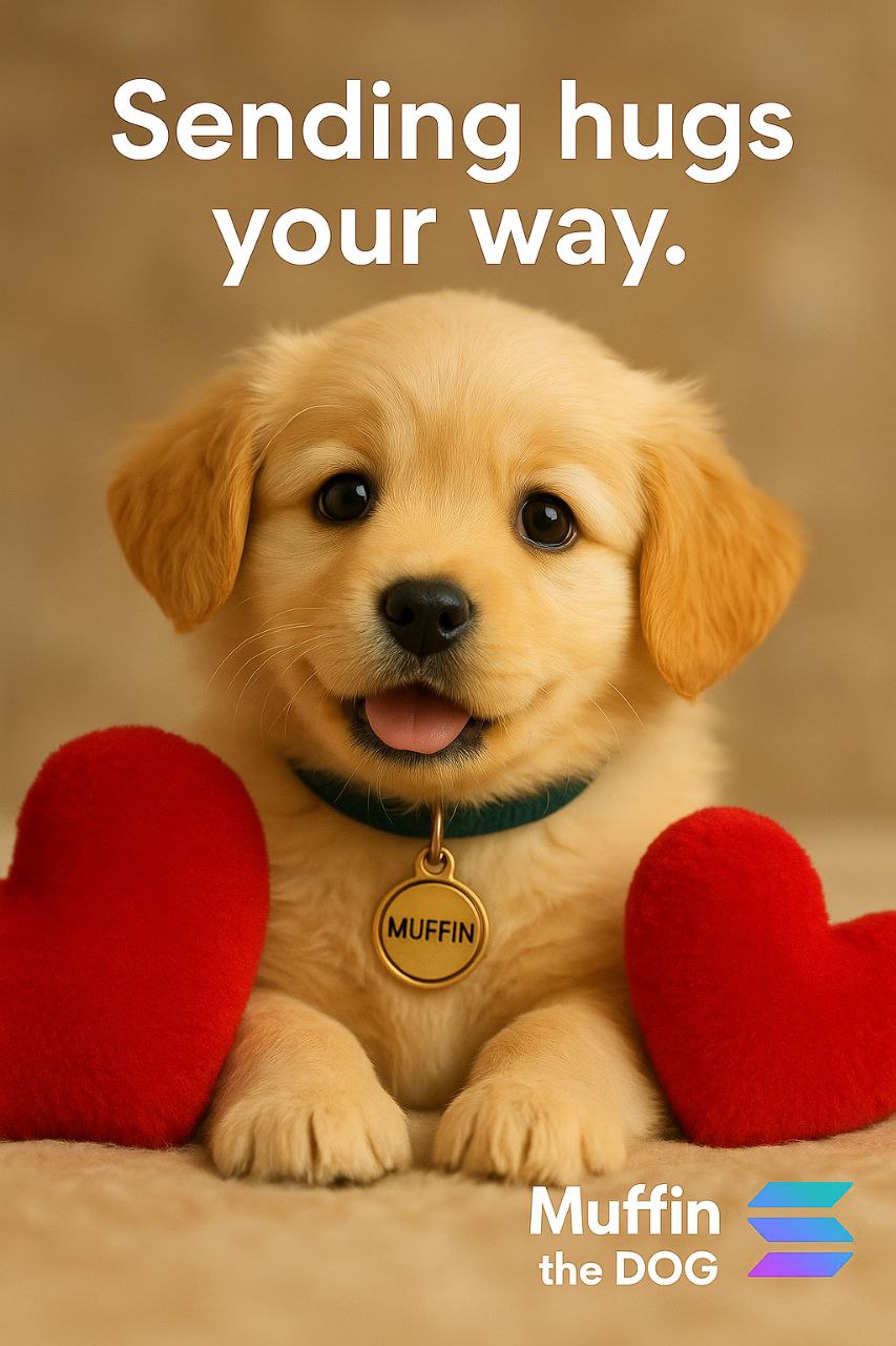 Muffin the Dog with Heart
